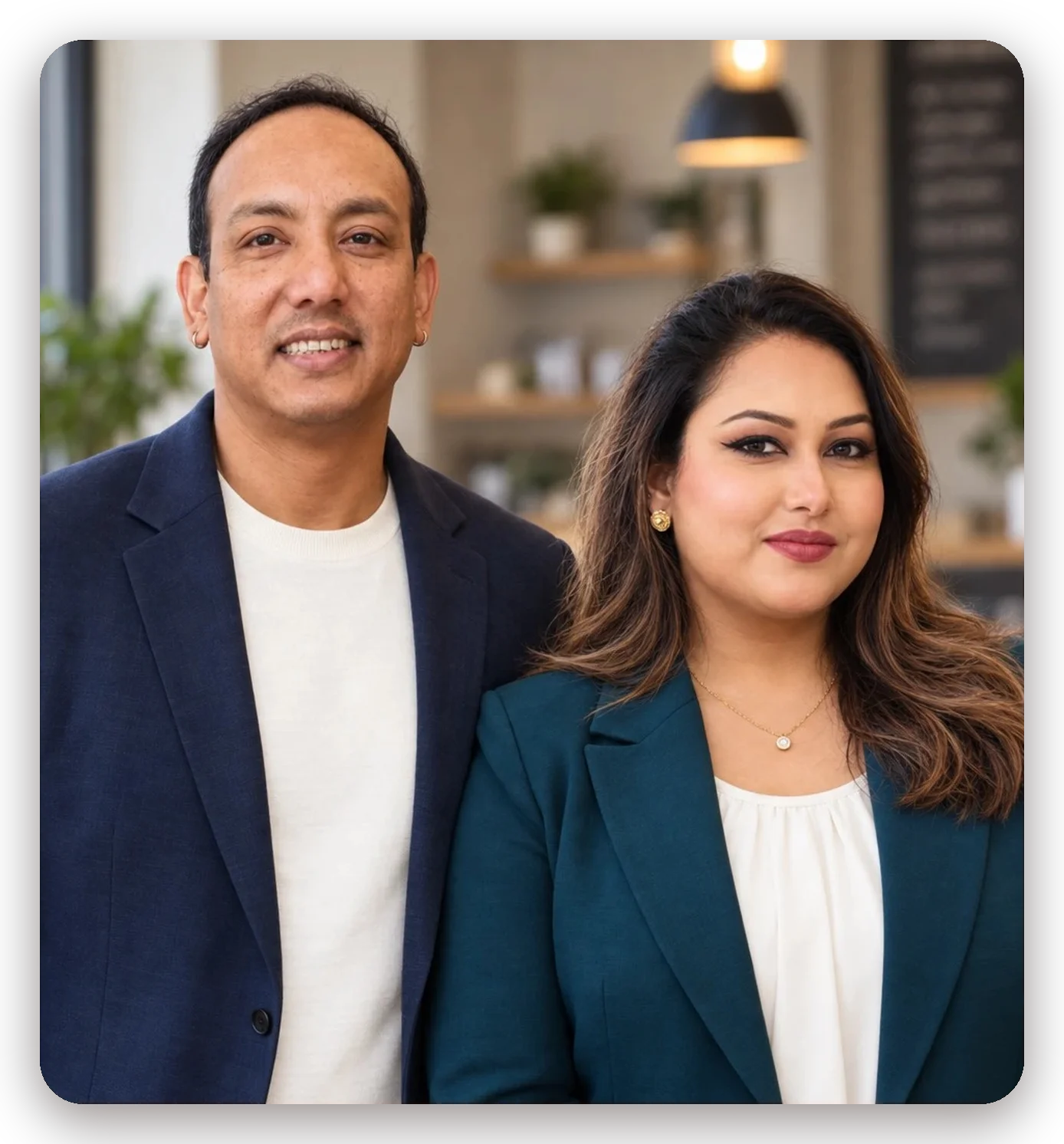 The owners of Dhaka Street Food