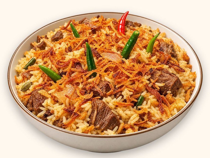 Mutton Tehari: the rice dish Dhaka eats for lunch