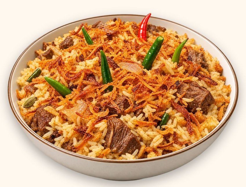 Mutton Tehari: the rice dish Dhaka eats for lunch